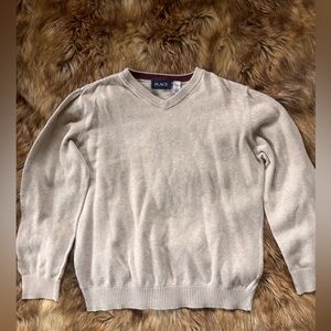 The Children’s Place Boys Sweater | Neutral Beige | Size 10/12